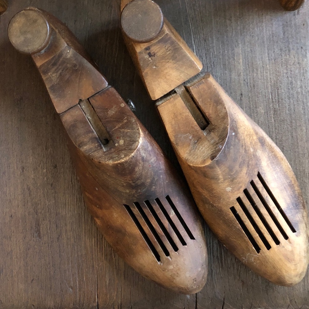 Vintage Wooden Shoe Stretchers